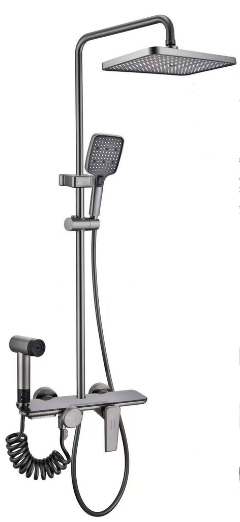 [00053] MITIGEUR DE DOUCHE AVEC COLONNE FLEXIBLE